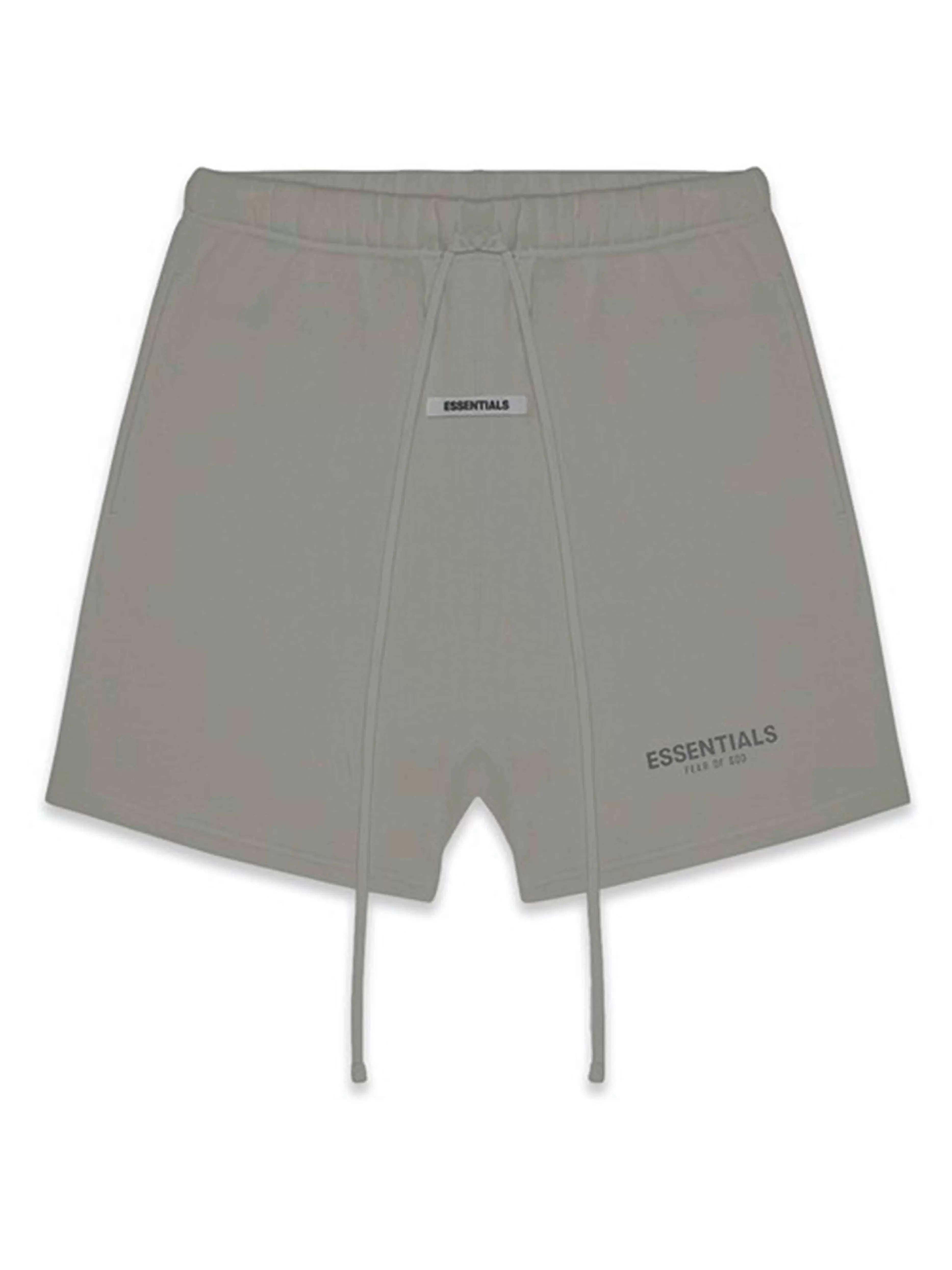 FOG Essentials Reflective Logo Sweat Shorts Cement