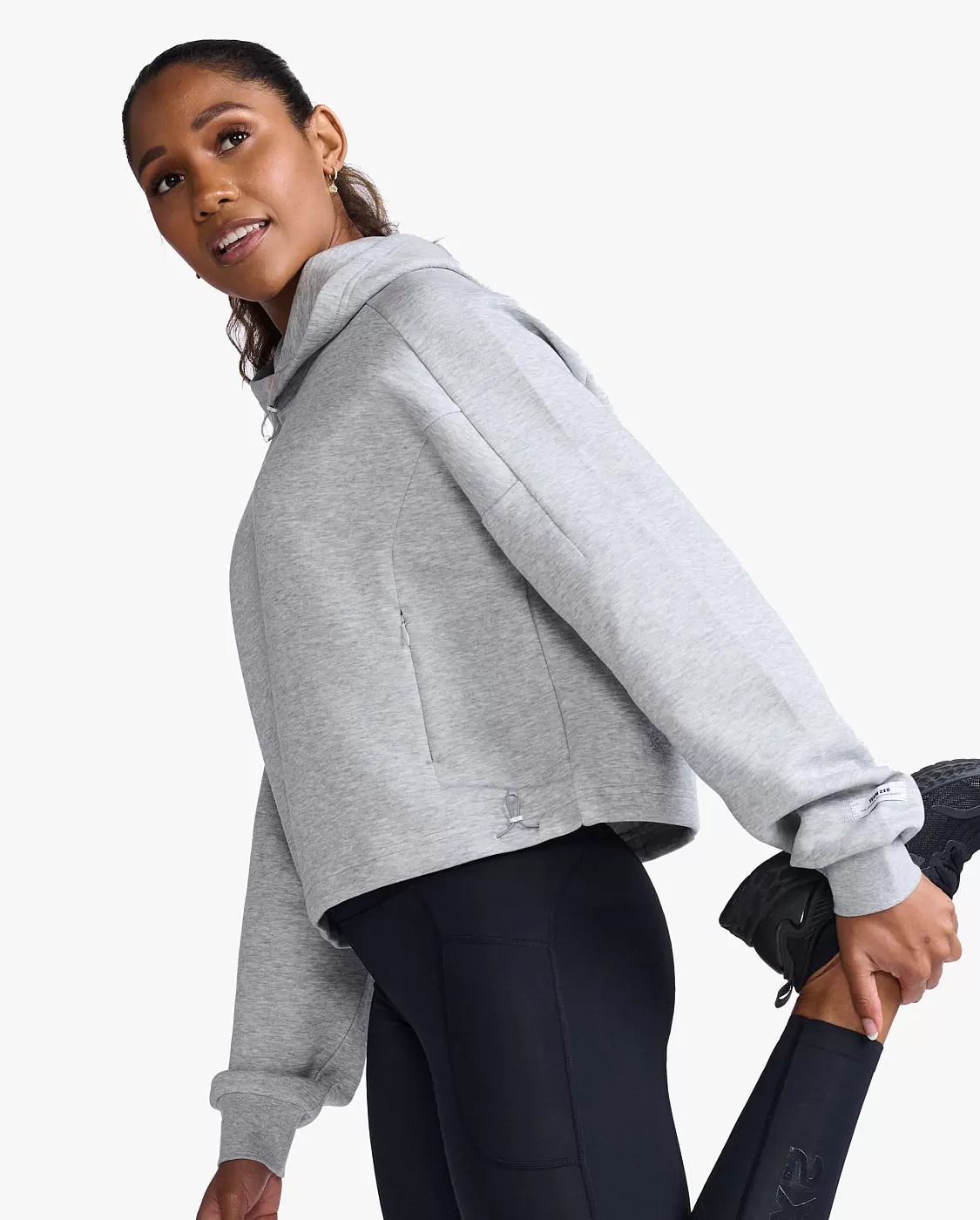 Form crop hoodie