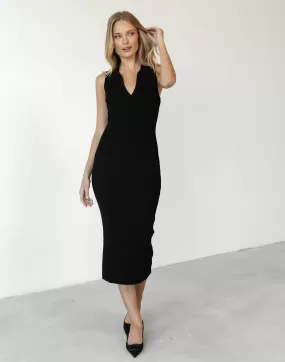 Franci Maxi Dress (Black)