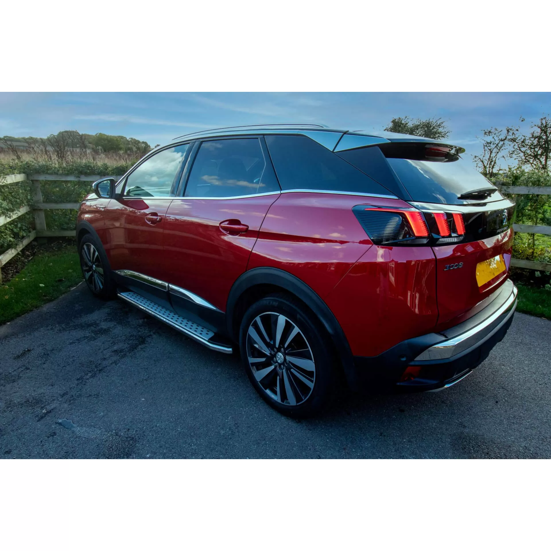 Freedom Side Steps Running Boards for Peugeot 3008 2017 