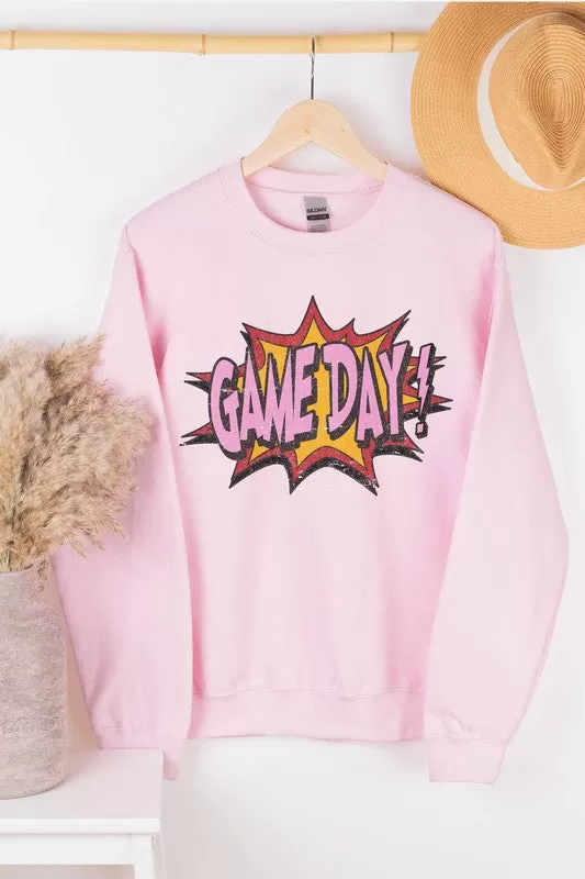 GAME DAY SWEATSHIRT PLUS SIZE