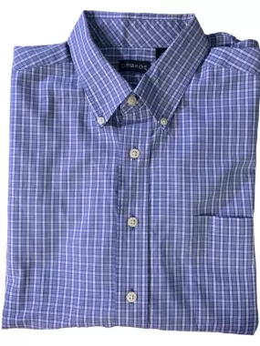 Gingham long sleeve button down shirt