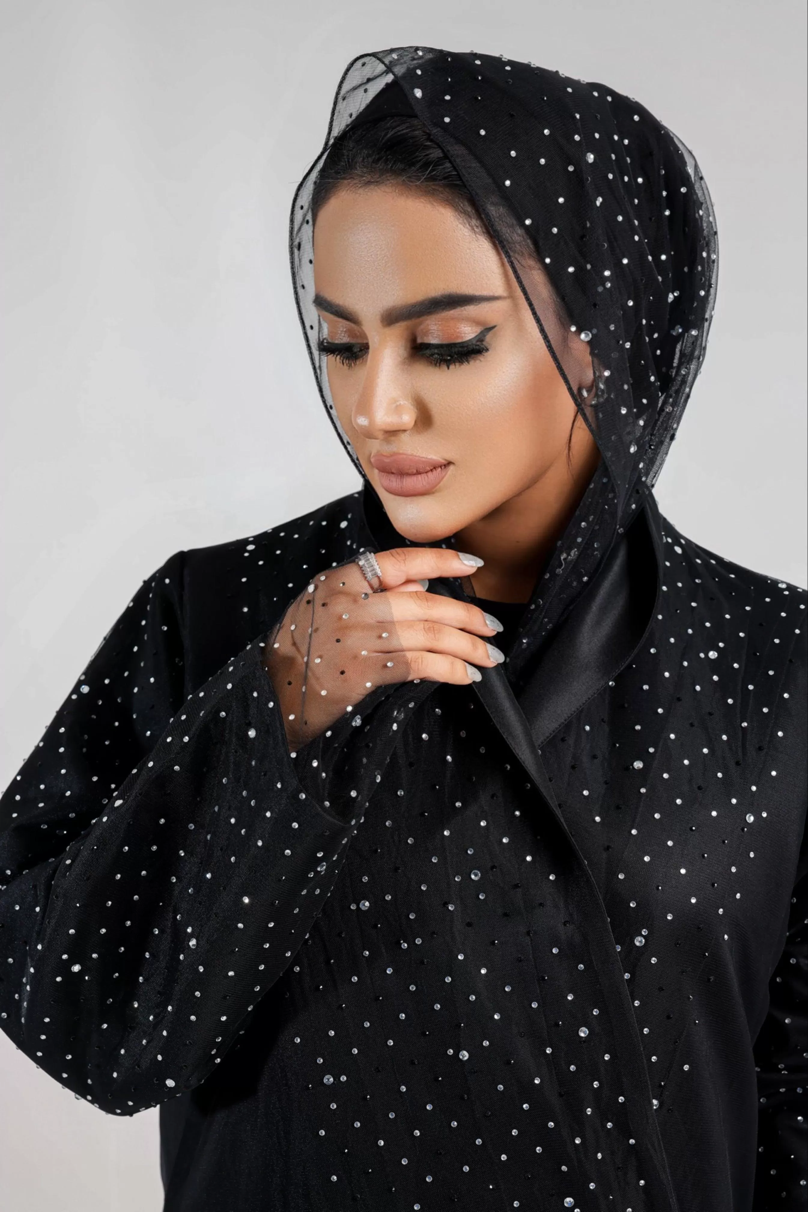 Glittery Abaya - Exclusive