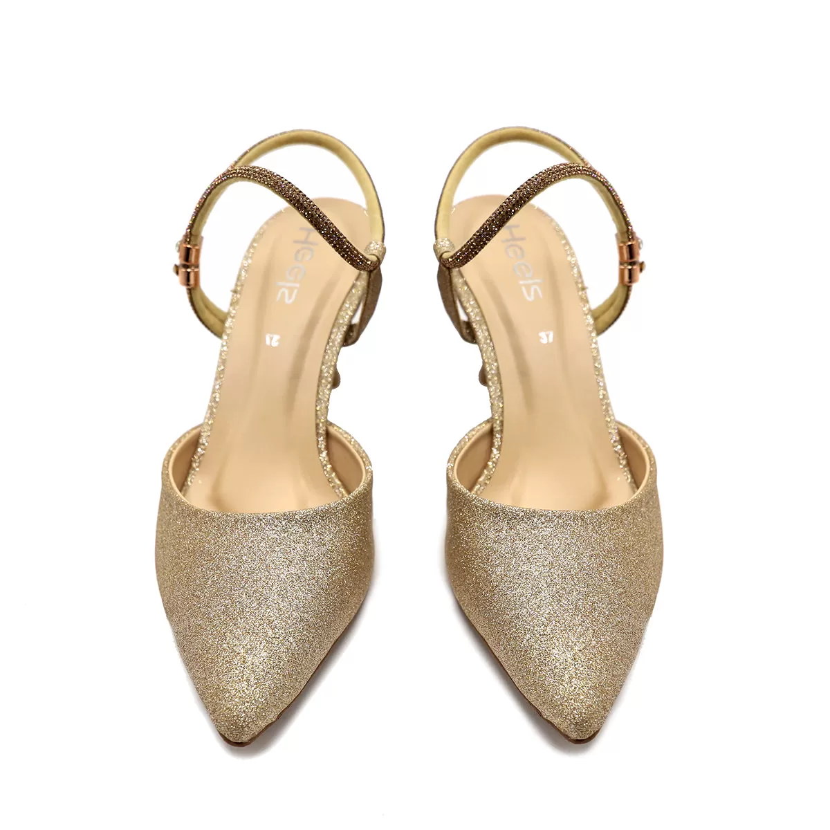 Golden Fancy Sling Back 087101