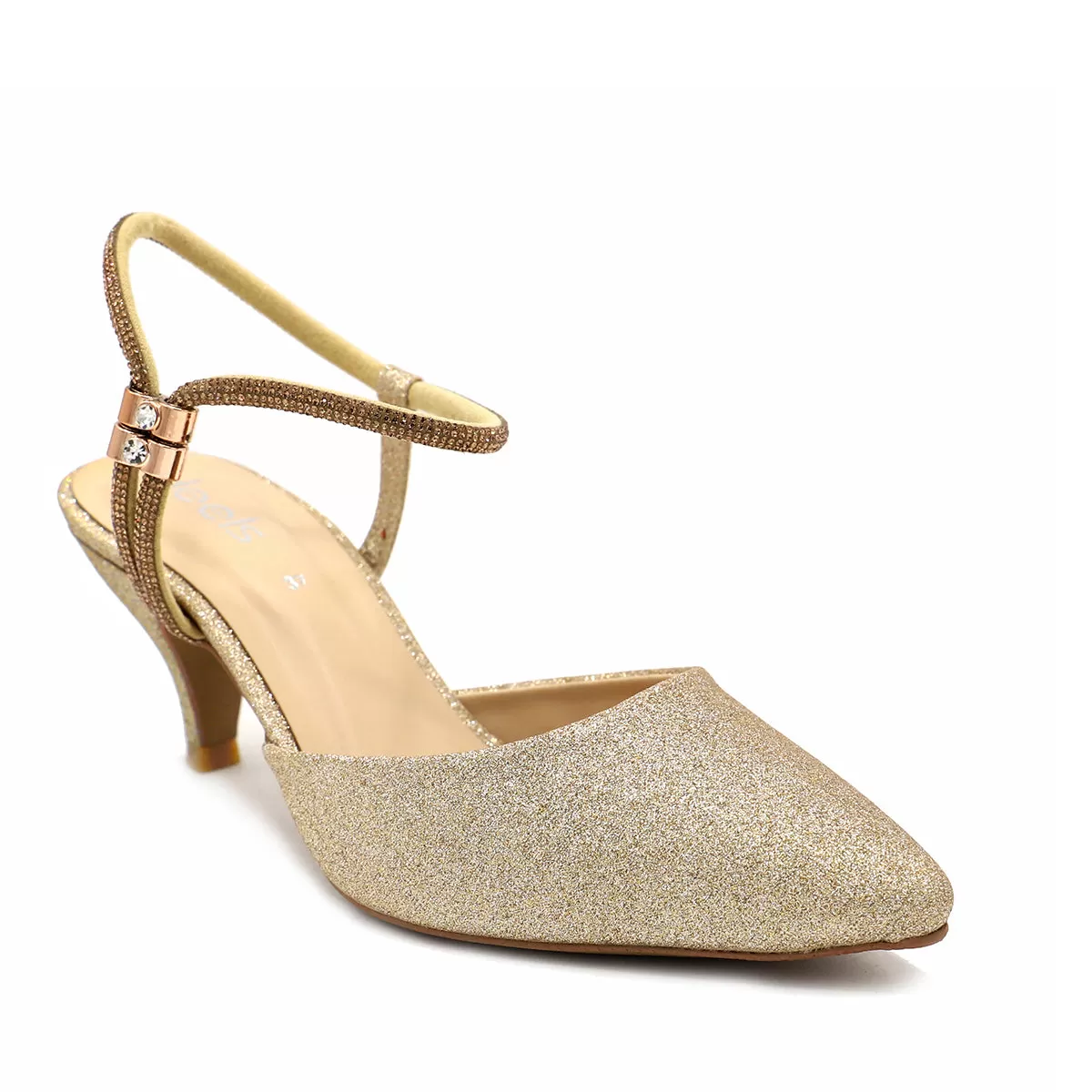 Golden Fancy Sling Back 087101