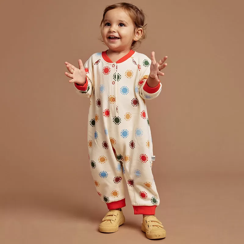 Goldie And Ace Terry Romper - Sunny Days