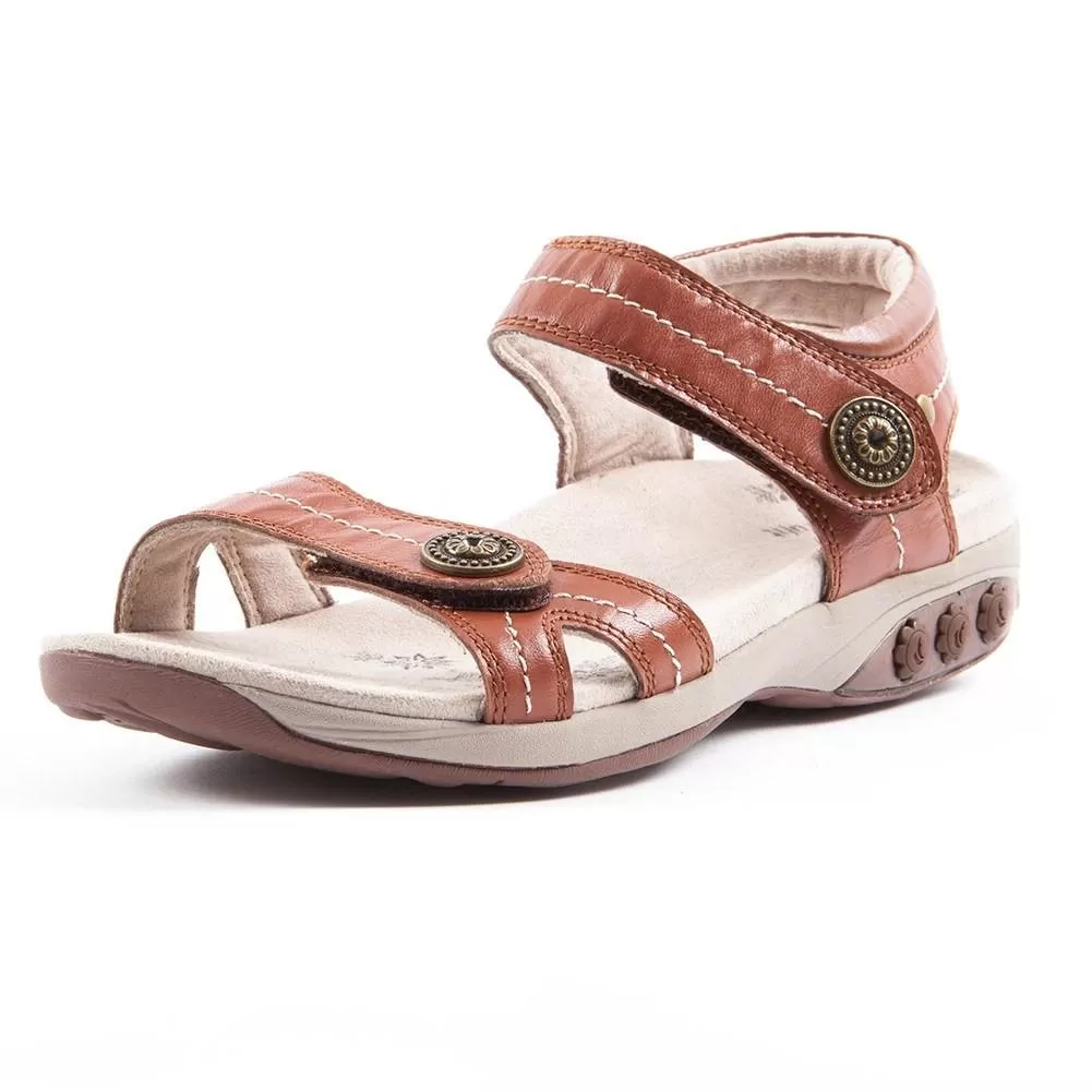 Grace Women's Leather Adjustable Sandal