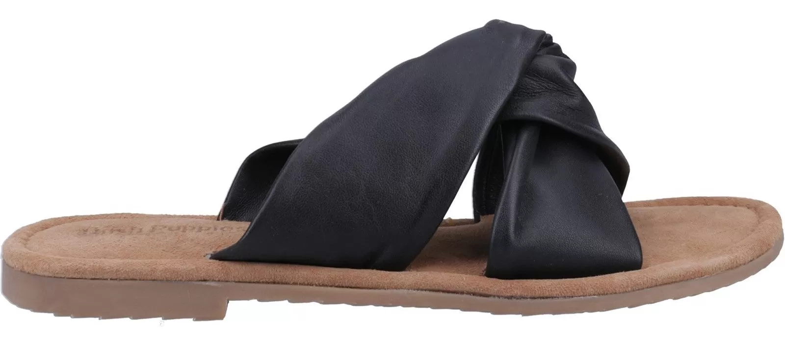 Hush Puppies Amy Womens Leather Mule Sandal