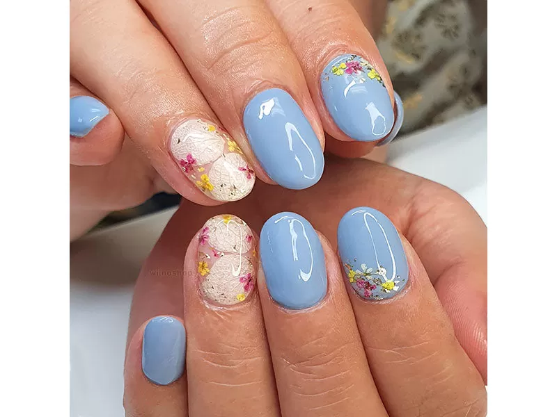 Hydrangea Flower Nail Art Decoration