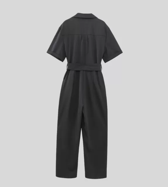 Isabella Zipped Tie Strap Jumpsuit