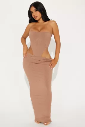 Isabelle Snatched Skirt Set - Nude