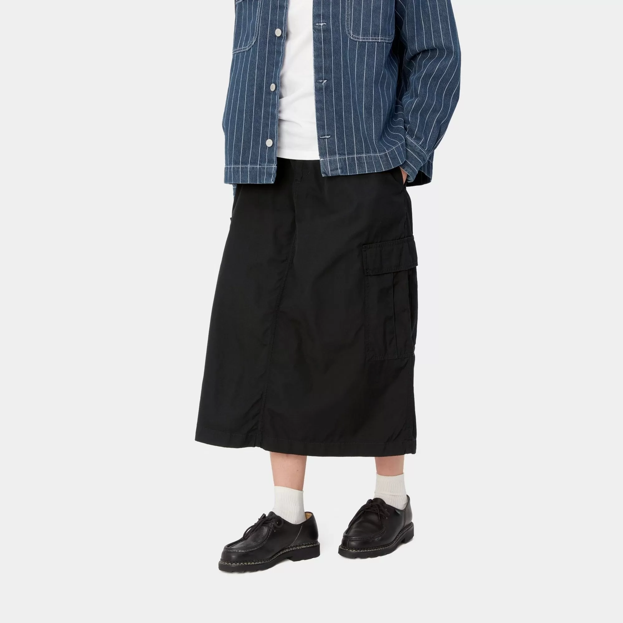 Jet Cargo Skirt | Black