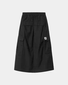 Jet Cargo Skirt | Black