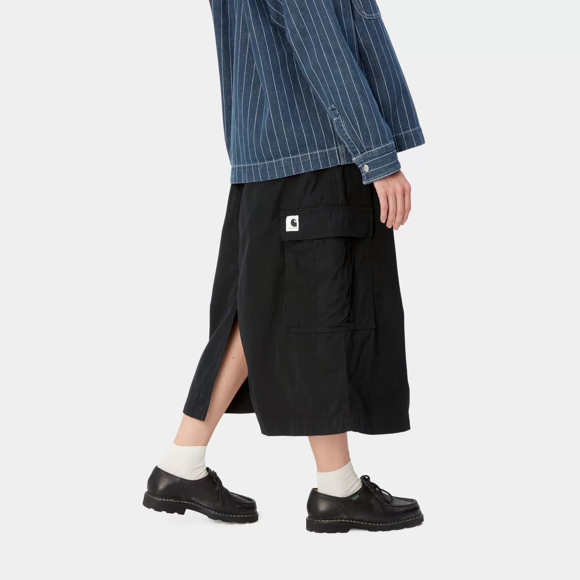 Jet Cargo Skirt | Black