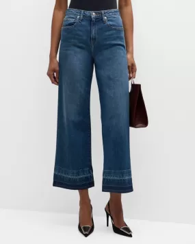 Jude Mid Rise Crop Wide Leg