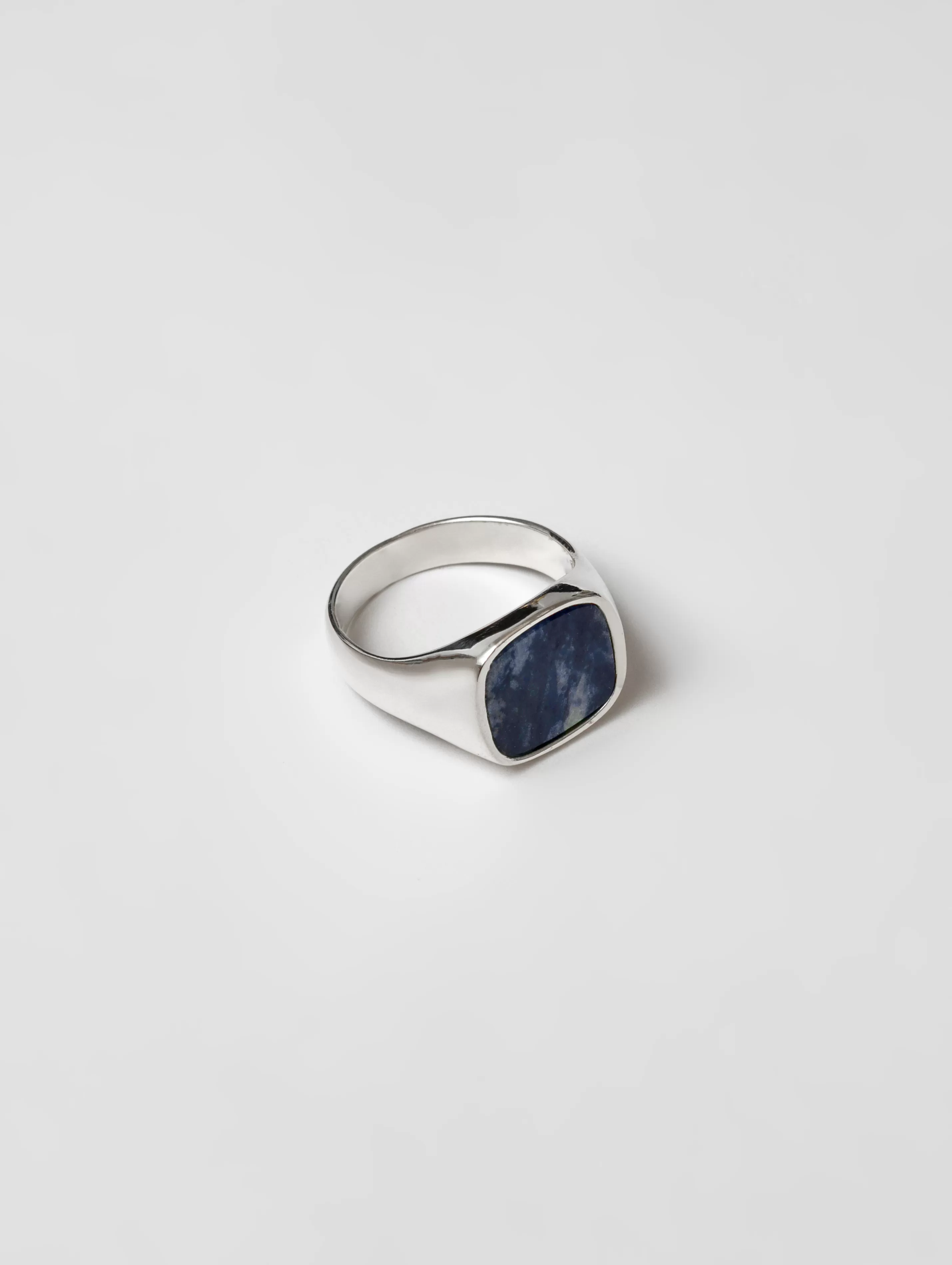 Jules Ring in Sodalite and Sterling Silver