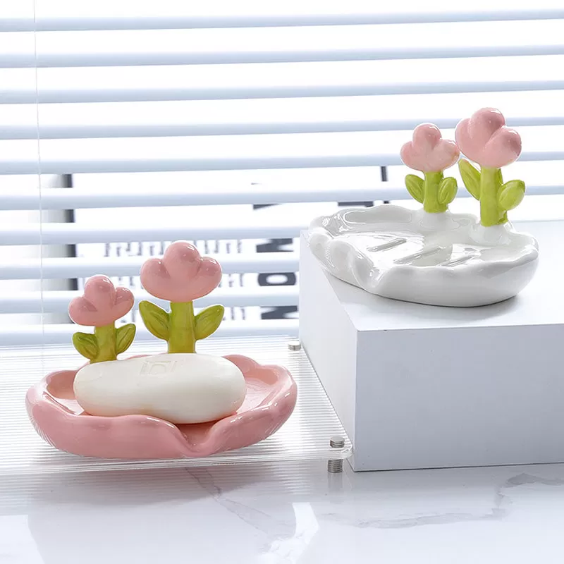 Kawayi  Flower Ceramic Plate - Kimi