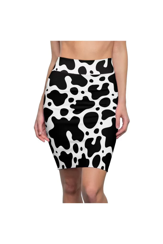 Keep It Moo'vin Women's Pencil Skirt