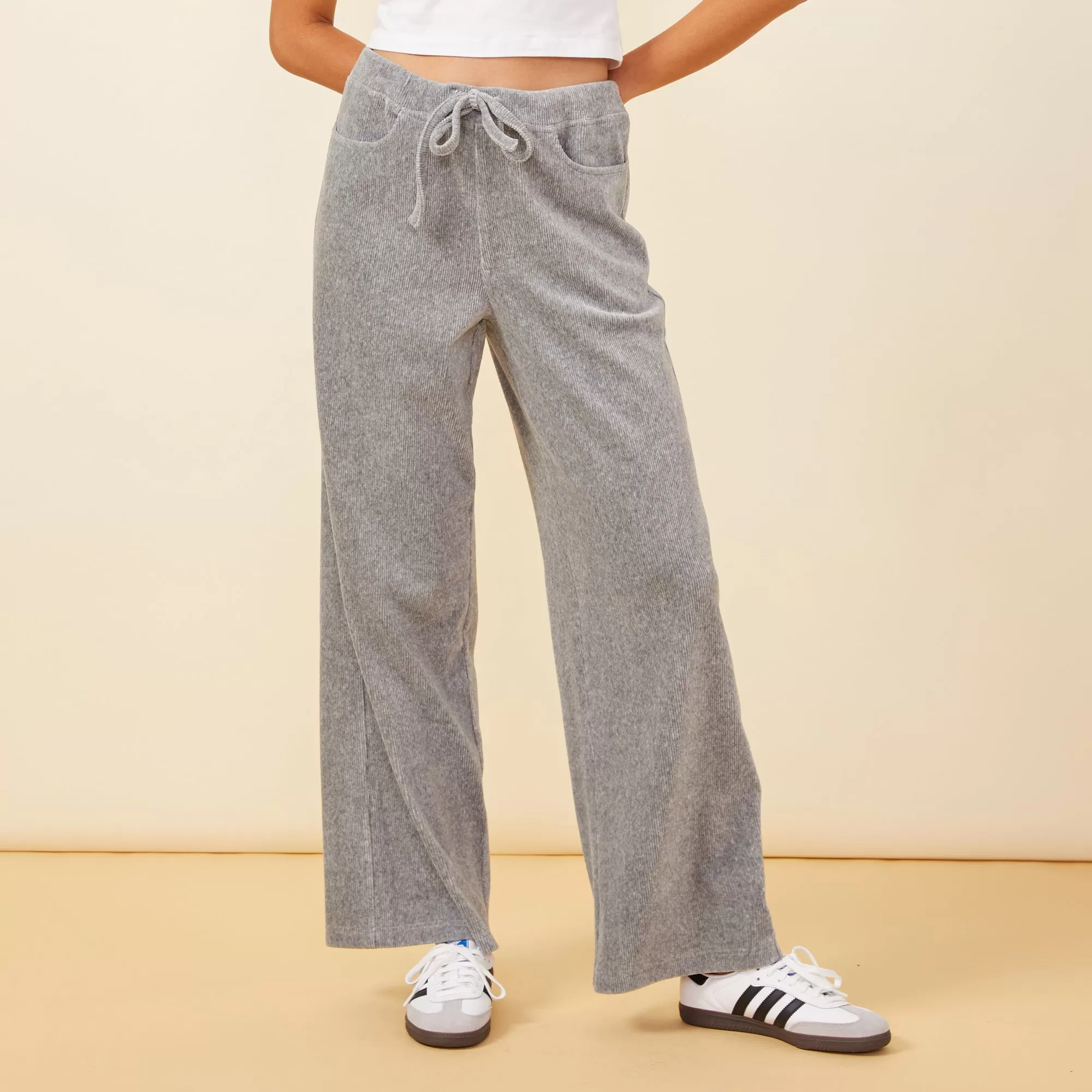 Knit Corduroy Pant