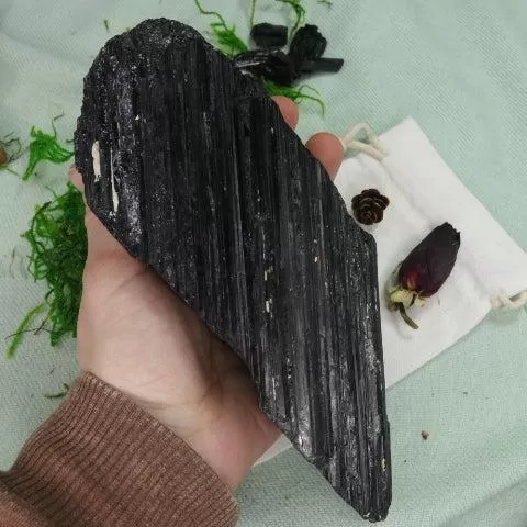 Large Black Tourmaline Specimen ~ Dispels Negative Energy