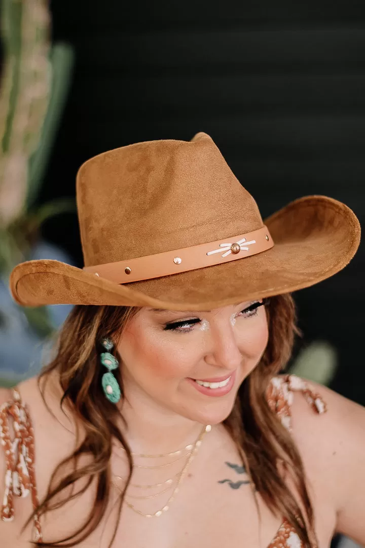 Like A Tumbleweed Suede Hat | Tan