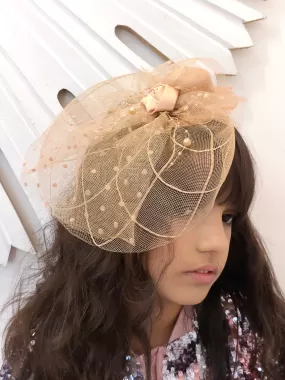 Luxe Golden Fascinator