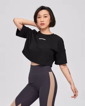 Luxe Oversized Crop Top