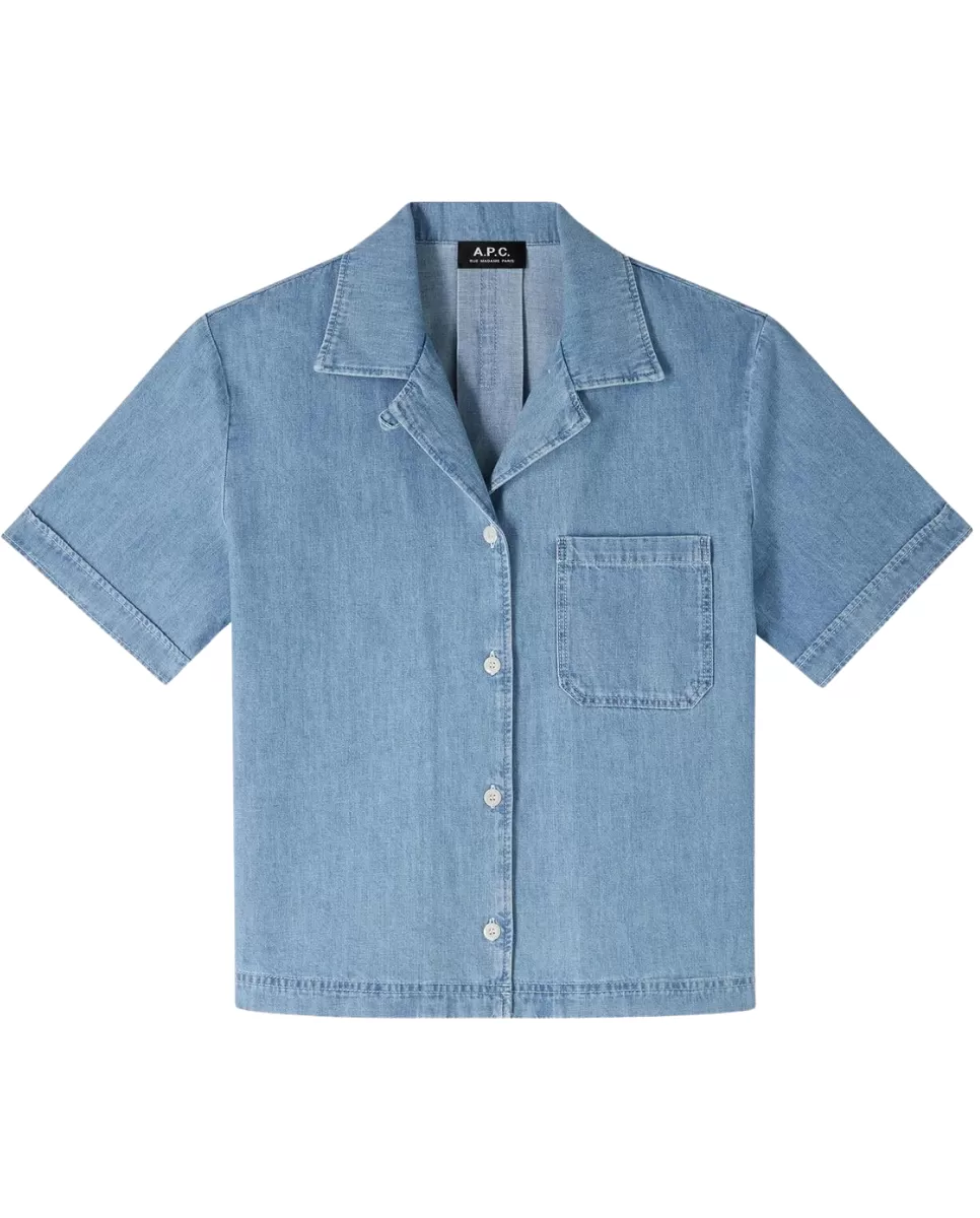 Maeva Shirt Pale Blue