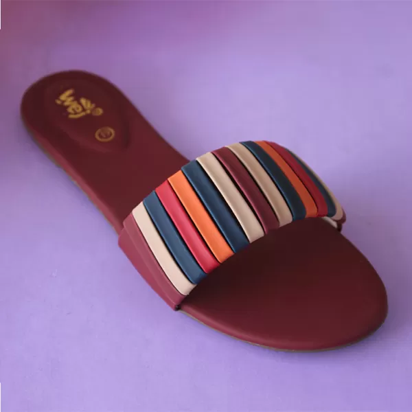 Maroon Stylish Slippers for women