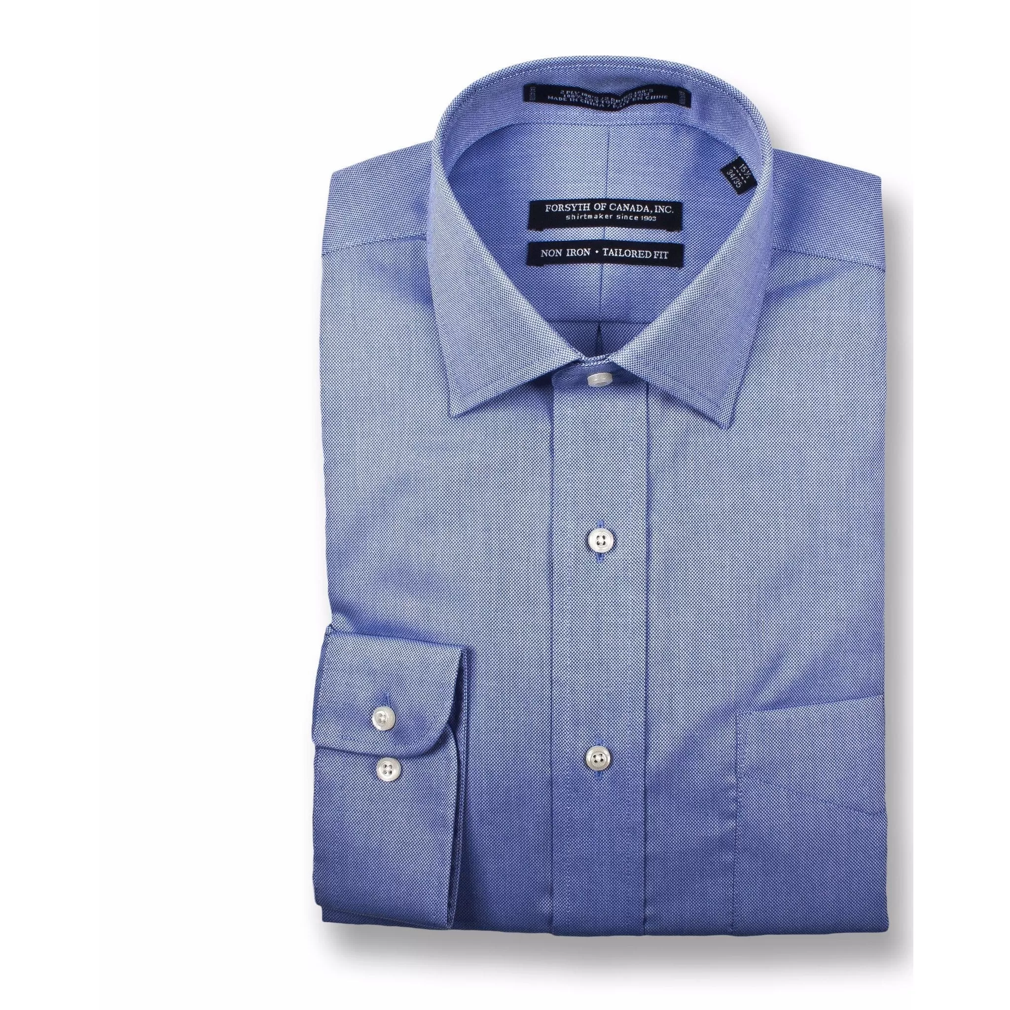 Men's Forsyth of Canada | The Freedom Shirt™ Brock Spread Collar | Tailored Fit