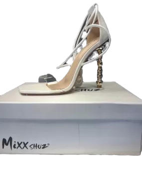 Mixx Shuz "Diva" Heels White