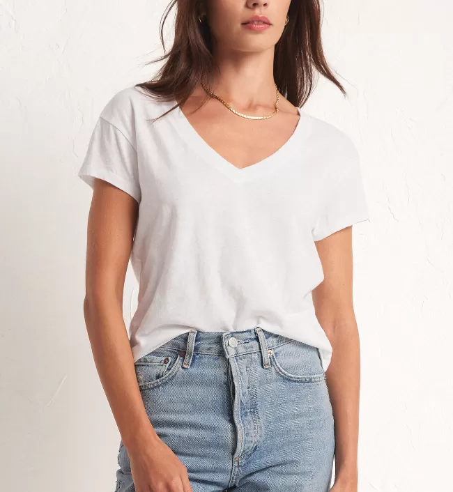 Modern V-Neck Top