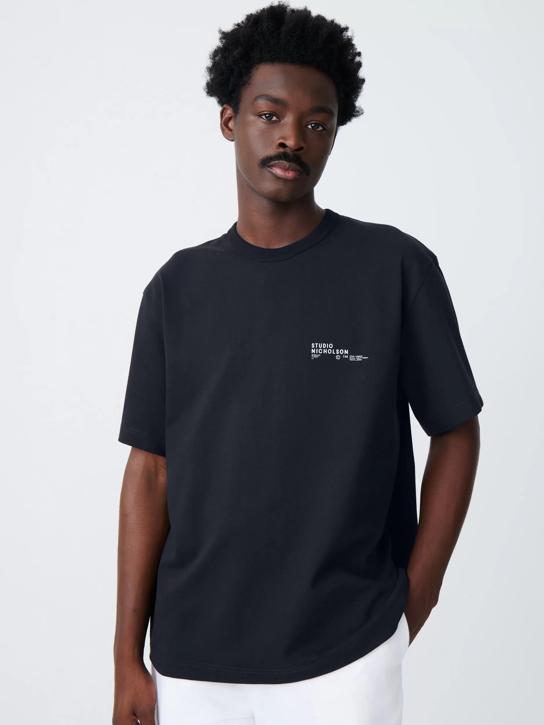 Module T-Shirt in Darkest Navy