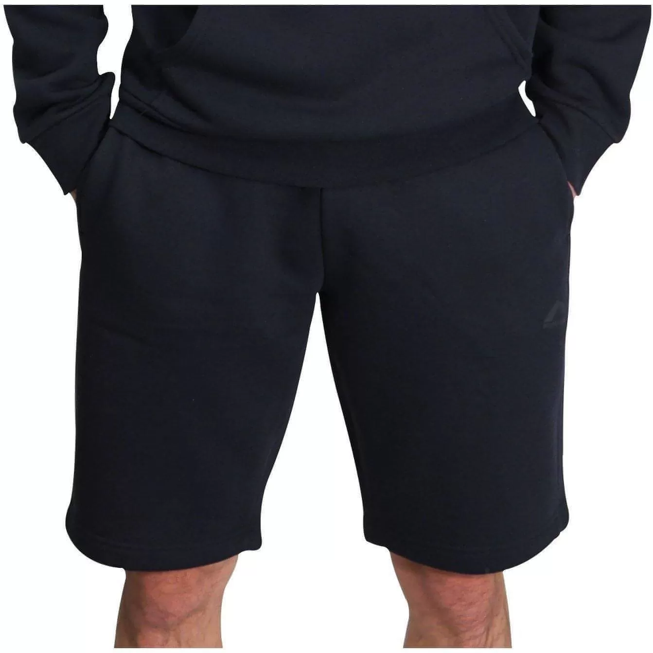 More Mile Vibe Fleece Mens Sweat Shorts - Blue