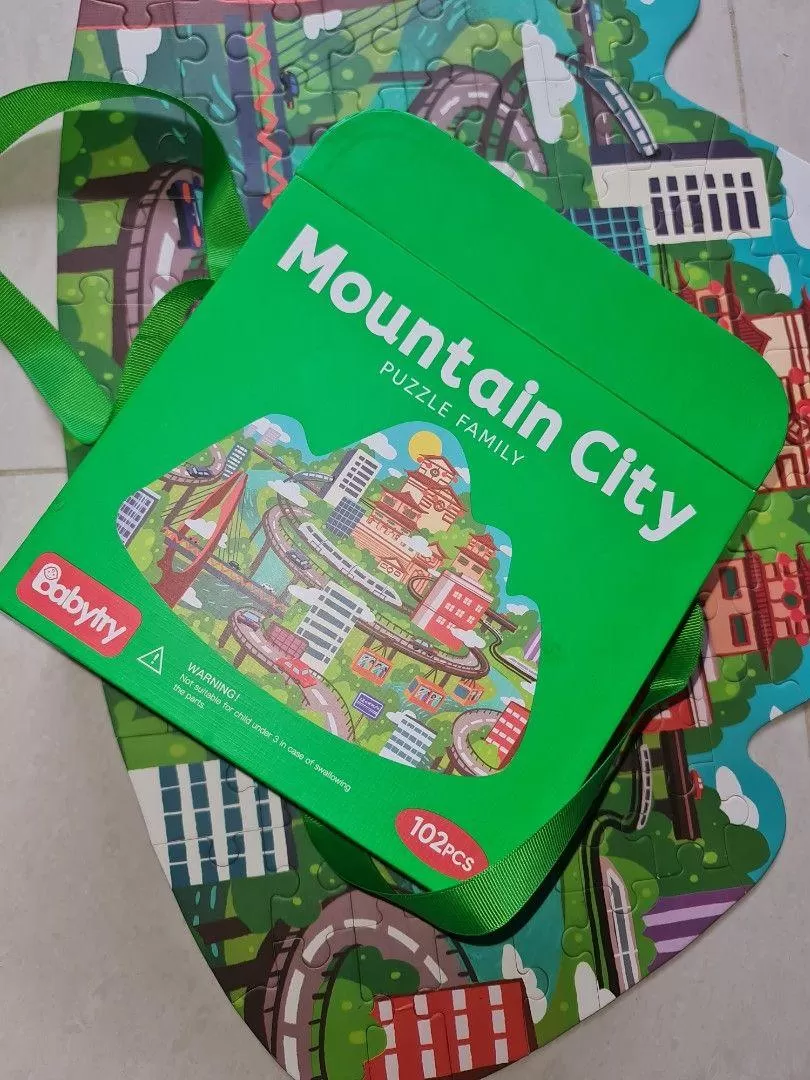 Mountain City Puzzle (102 Pieces)