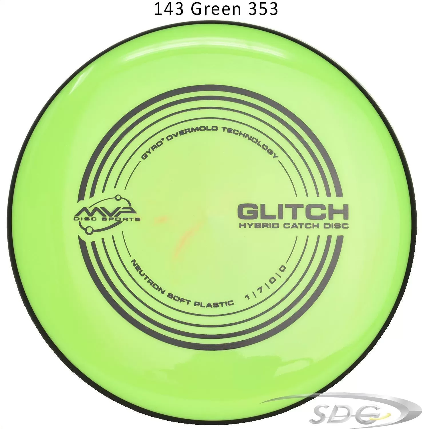 MVP Neutron Glitch Soft Hybrid Disc Golf Putt & Approach