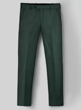 Napolean Jungle Green Wool Pants