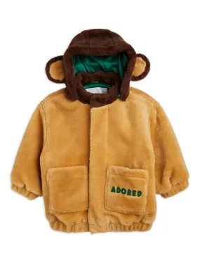 NEW Mini Rodini | Adored faux fur hooded jacket