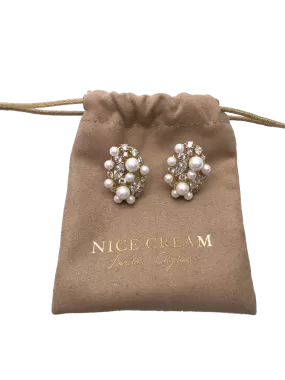 Nice Cream London Metallic Grace Earrings One Size