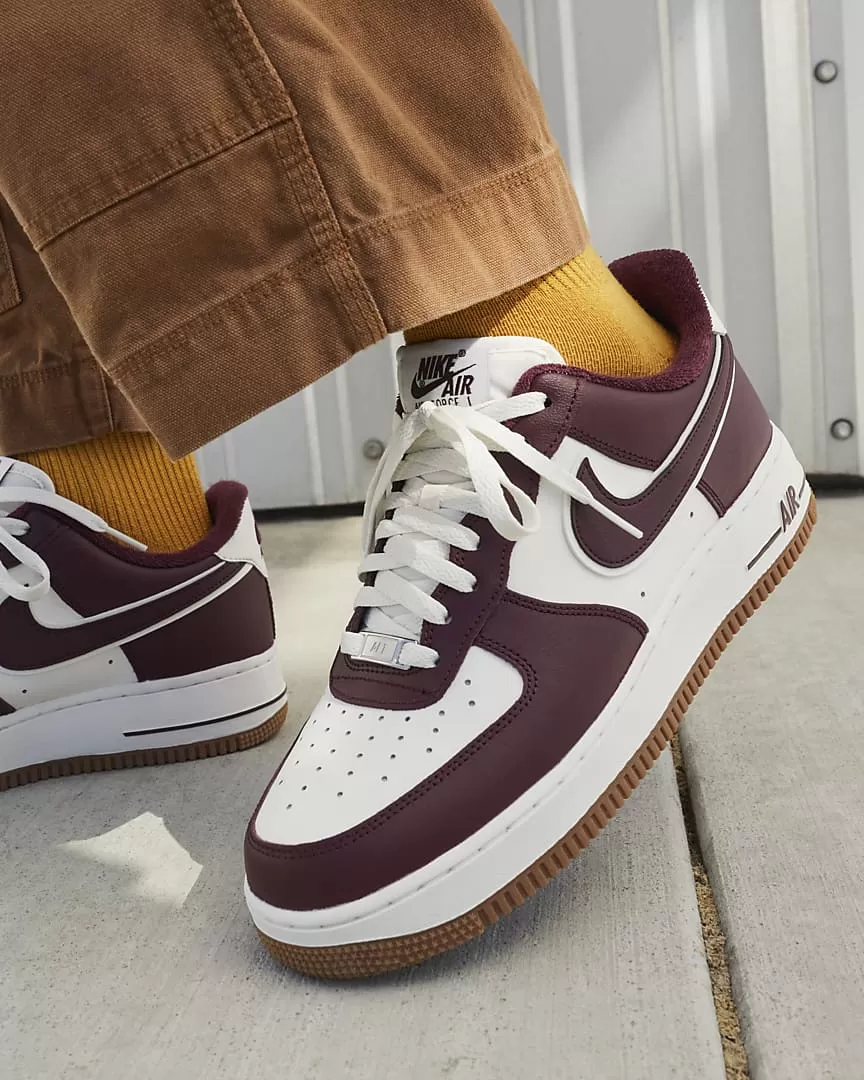 Nike Air Force 1 Low College Pack Night Maroon