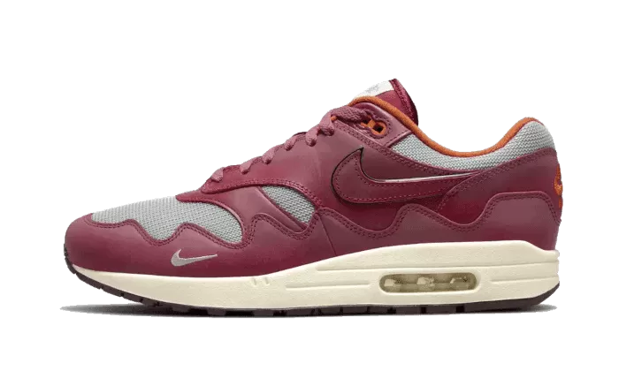 Nike Air Max 1 Patta Waves Rush Maroon