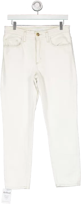 Nobody Denim White Contrast Stitch Denim Jeans W27