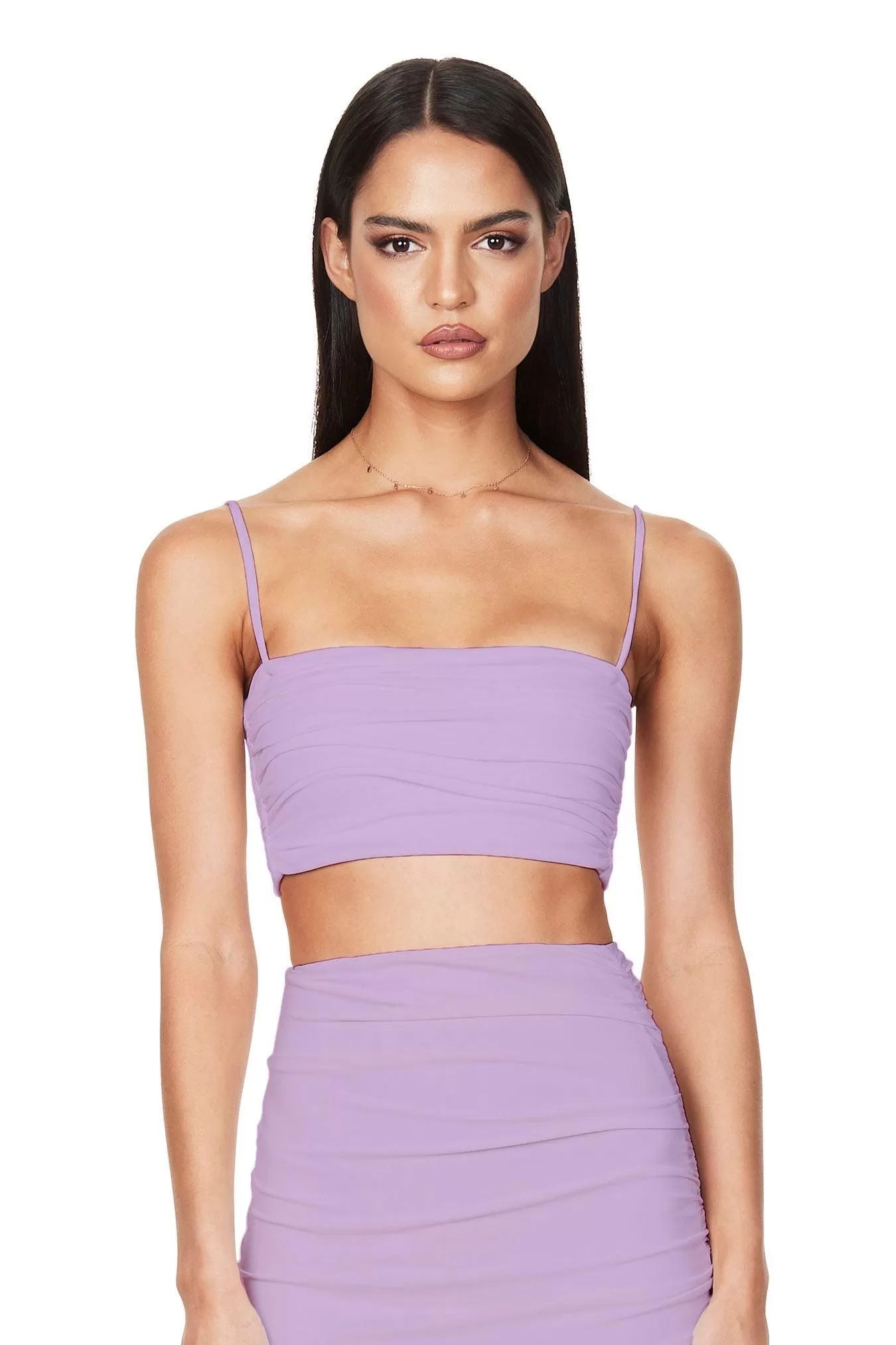 Nookie Aria Crop - Lilac