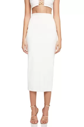 Nookie Drama Skirt - White