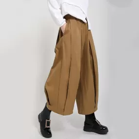 One Size: Oversized Wide-Leg Cozy Trousers