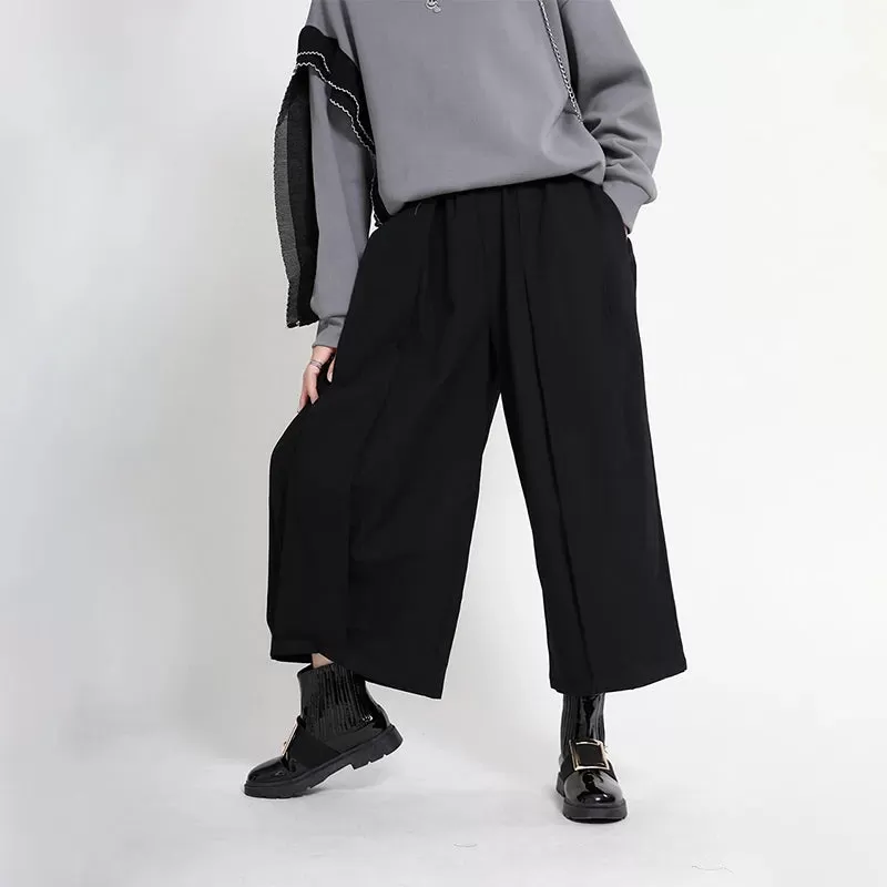 One Size: Oversized Wide-Leg Cozy Trousers