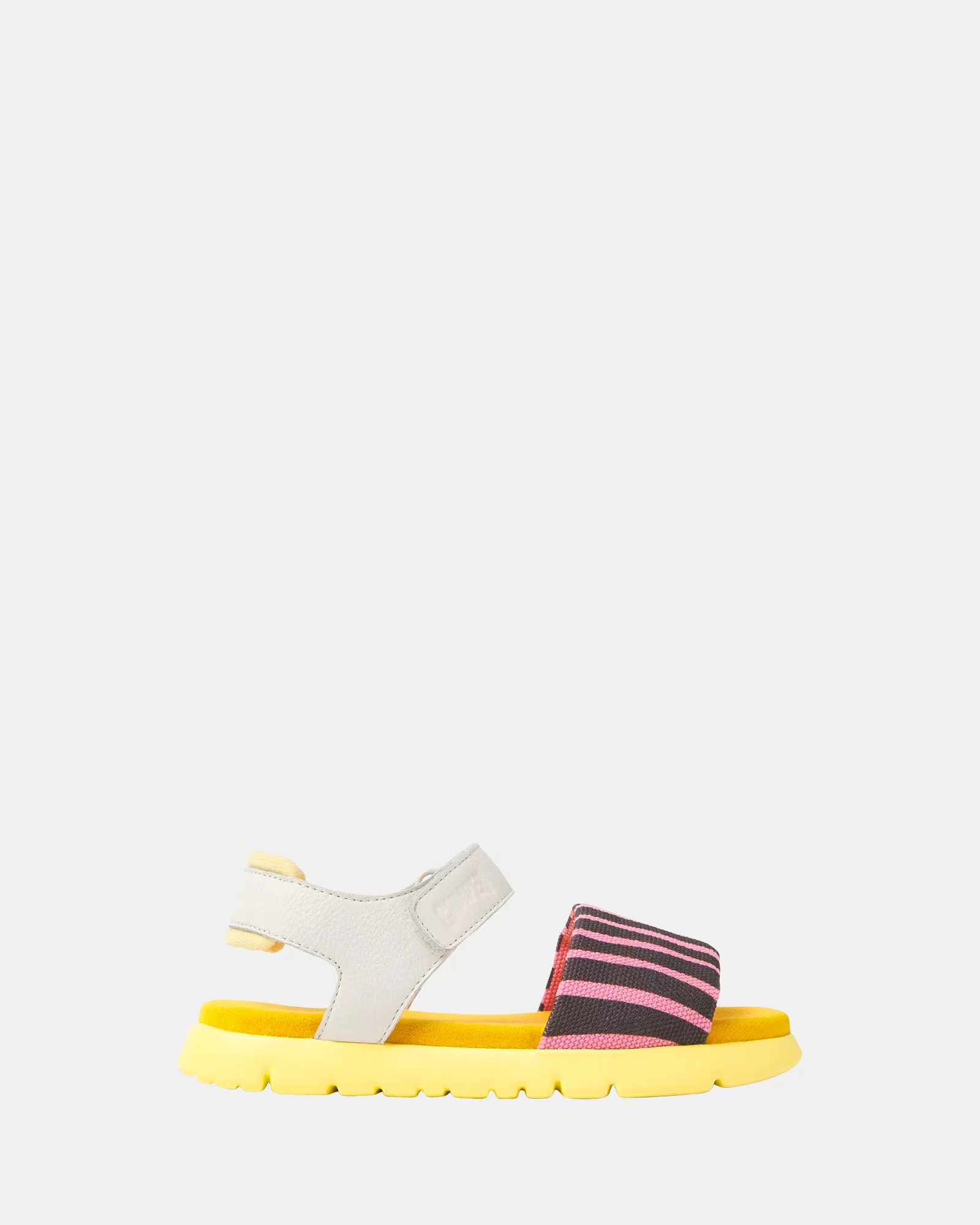 Oruga Animal Sandal Youth White/Pink