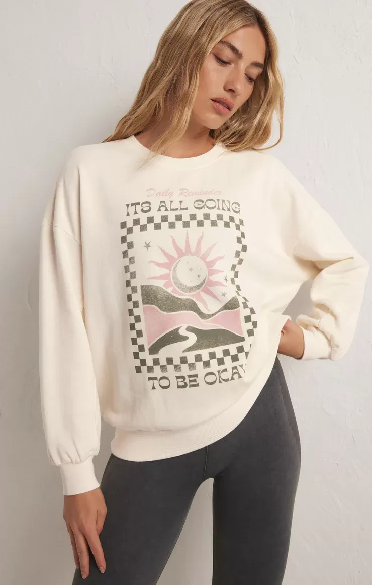 Oversized Ok! Sweatshirt