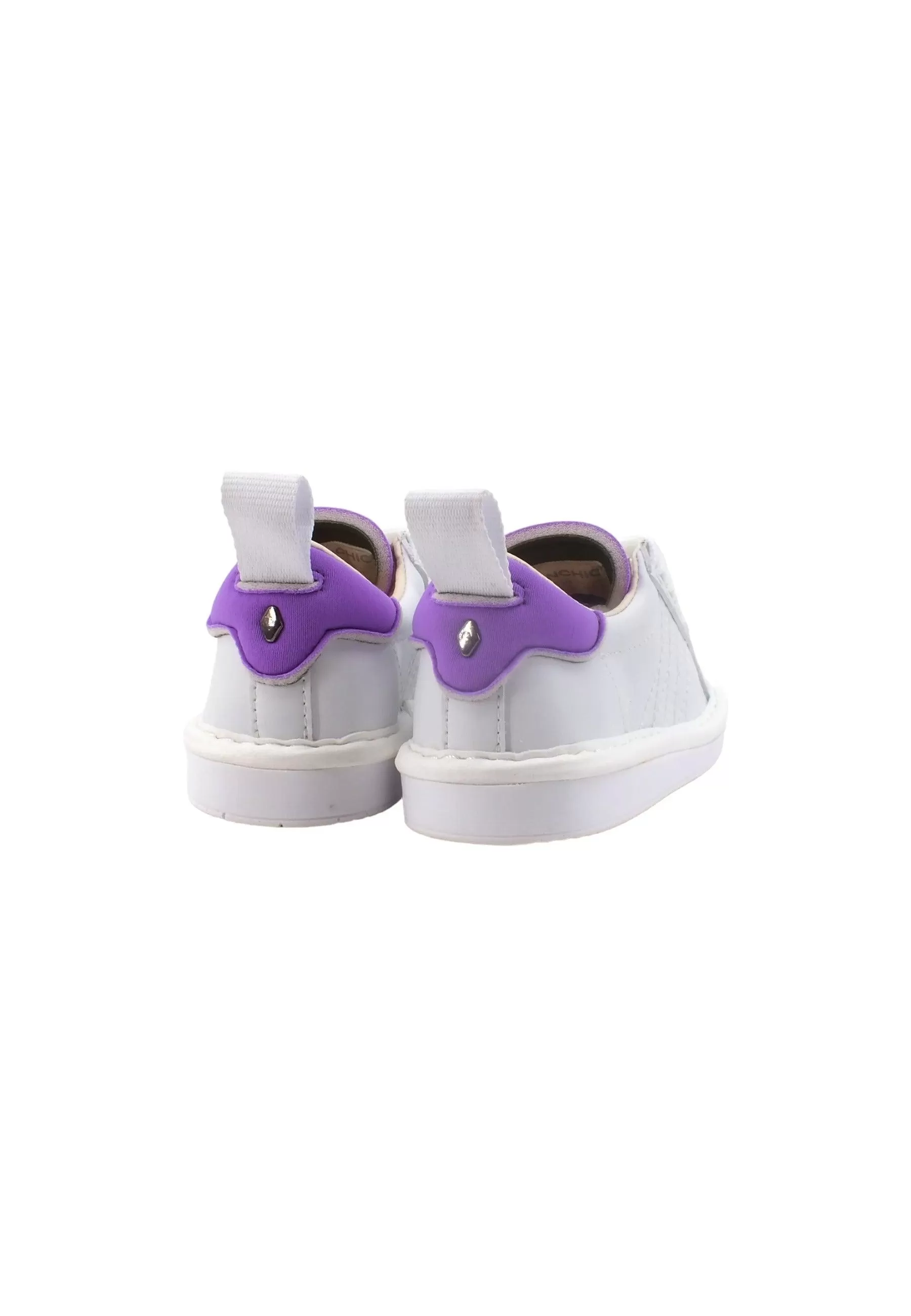 PAN CHIC Sneaker Bambino White Violet P01B00300260016