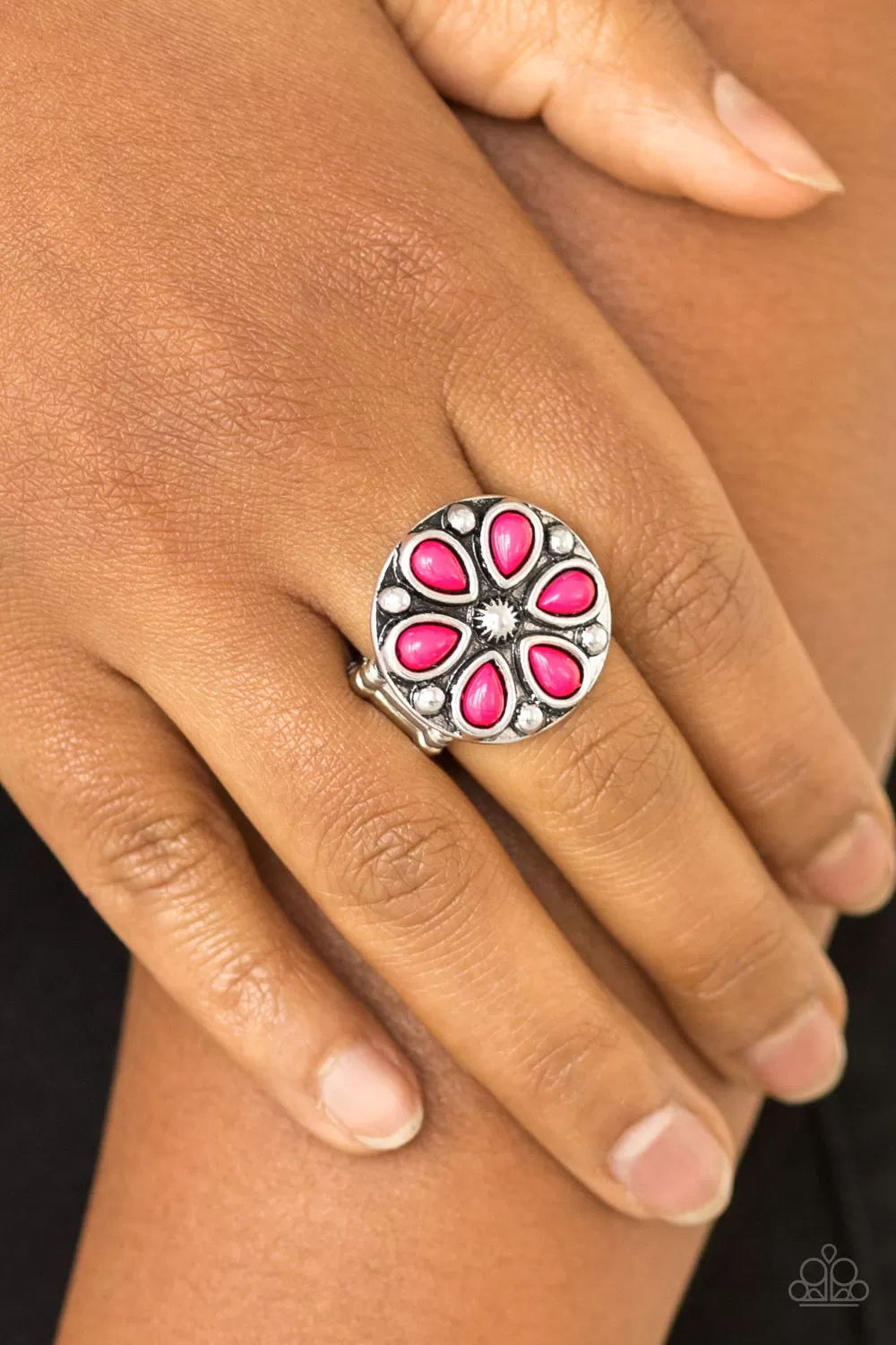 Paparazzi Color Me Calla Lily - Pink Ring